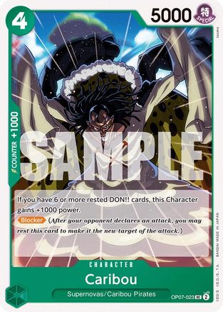 Caribou (OP07-023) - 500 Years in the Future | Grognard Games