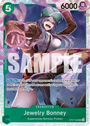 Jewelry Bonney (026) (OP07-026) - 500 Years in the Future Foil | Grognard Games