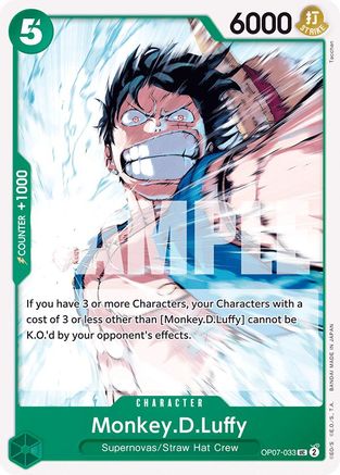 Monkey.D.Luffy (033) (OP07-033) - 500 Years in the Future | Grognard Games