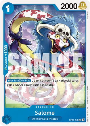 Salome (OP07-043) - 500 Years in the Future | Grognard Games