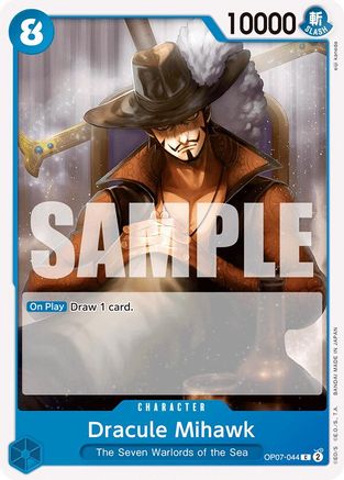 Dracule Mihawk (OP07-044) - 500 Years in the Future | Grognard Games
