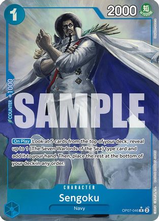 Sengoku (Parallel) (OP07-046) - 500 Years in the Future Foil | Grognard Games