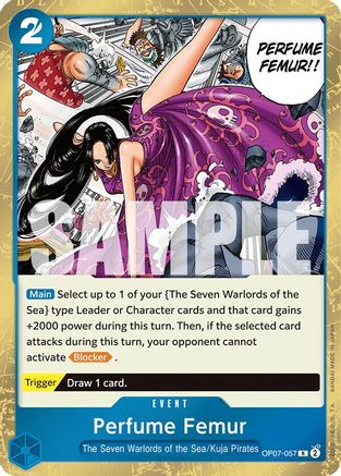 Perfume Femur (OP07-057) - 500 Years in the Future Foil | Grognard Games
