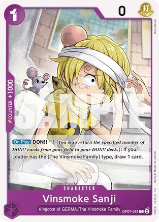 Vinsmoke Sanji (OP07-061) - 500 Years in the Future | Grognard Games