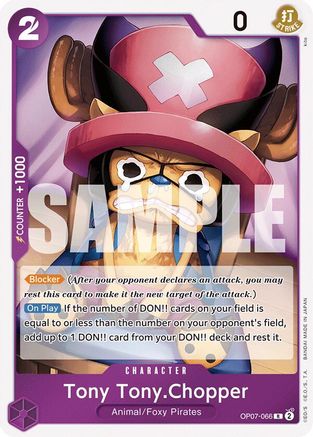 Tony Tony.Chopper (066) (OP07-066) - 500 Years in the Future Foil | Grognard Games