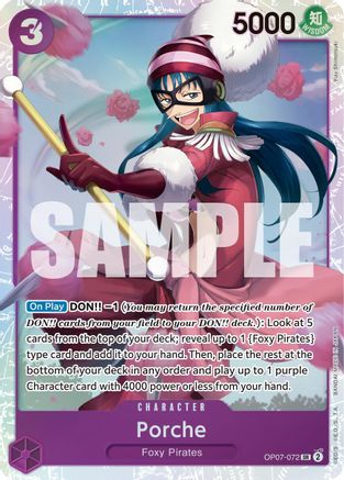 Porche (OP07-072) - 500 Years in the Future Foil | Grognard Games