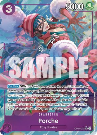 Porche (Parallel) (OP07-072) - 500 Years in the Future Foil | Grognard Games