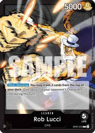 Rob Lucci (079) (OP07-079) - 500 Years in the Future | Grognard Games