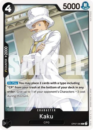 Kaku (OP07-080) - 500 Years in the Future Foil | Grognard Games