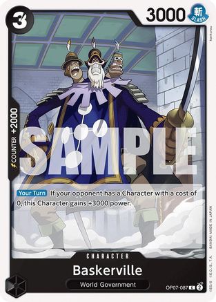 Baskerville (OP07-087) - 500 Years in the Future | Grognard Games