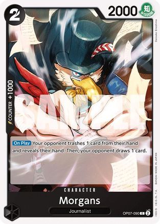 Morgans (OP07-090) - 500 Years in the Future | Grognard Games