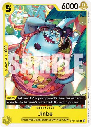 Jinbe (102) (OP07-102) - 500 Years in the Future | Grognard Games