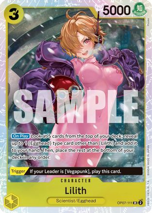 Lilith (OP07-111) - 500 Years in the Future Foil | Grognard Games