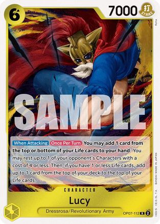 Lucy (OP07-112) - 500 Years in the Future Foil | Grognard Games