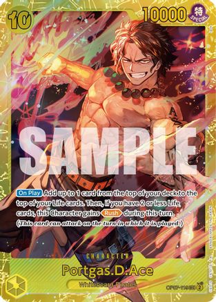 Portgas.D.Ace (119) (OP07-119) - 500 Years in the Future Foil | Grognard Games