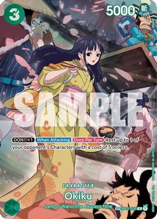 Okiku (SP) (OP01-035) - 500 Years in the Future Foil | Grognard Games