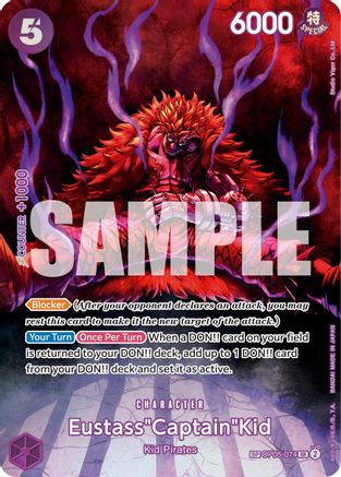 Eustass"Captain"Kid (SP) (OP05-074) - 500 Years in the Future Foil | Grognard Games