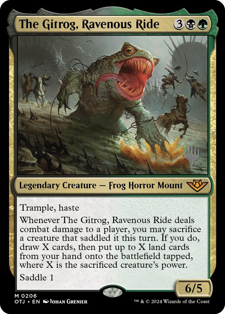 The Gitrog, Ravenous Ride (Promo Pack) [Outlaws of Thunder Junction Promos] | Grognard Games