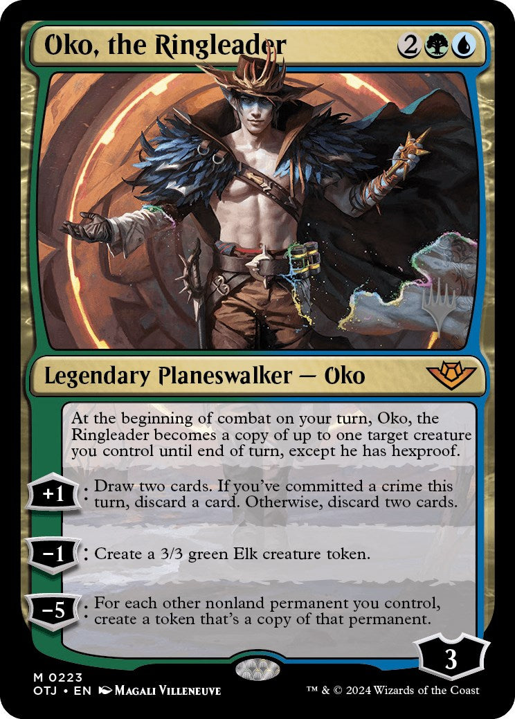 Oko, the Ringleader (Promo Pack) [Outlaws of Thunder Junction Promos] | Grognard Games