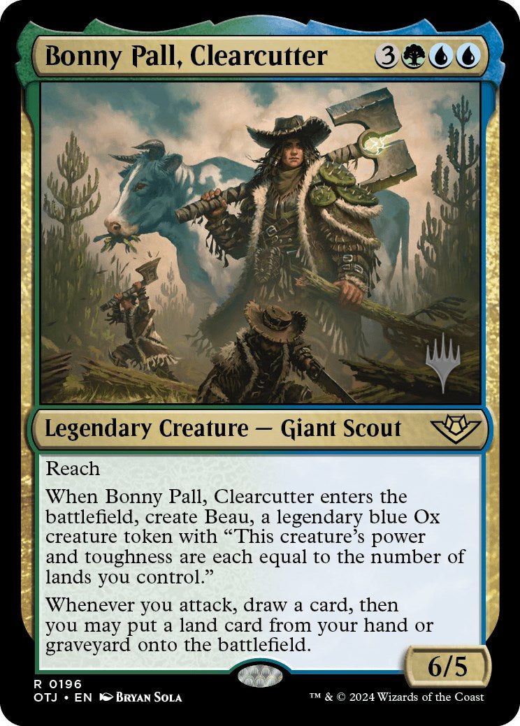 Bonny Pall, Clearcutter (Promo Pack) [Outlaws of Thunder Junction Promos] | Grognard Games