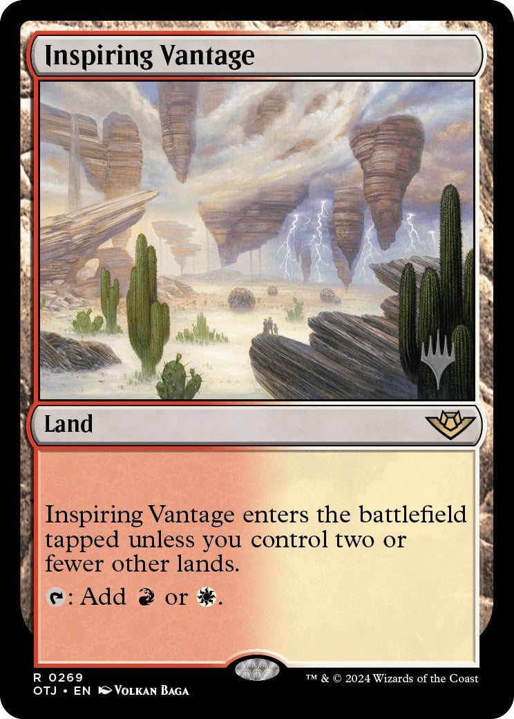 Inspiring Vantage (Promo Pack) [Outlaws of Thunder Junction Promos] | Grognard Games