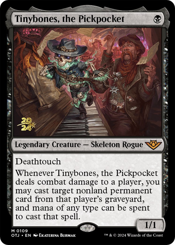 Tinybones, the Pickpocket [Outlaws of Thunder Junction Prerelease Promos] | Grognard Games