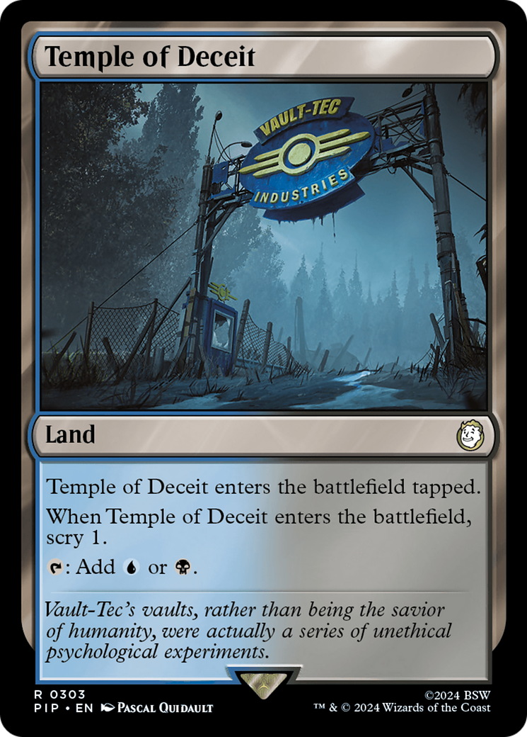 Temple of Deceit [Fallout] | Grognard Games