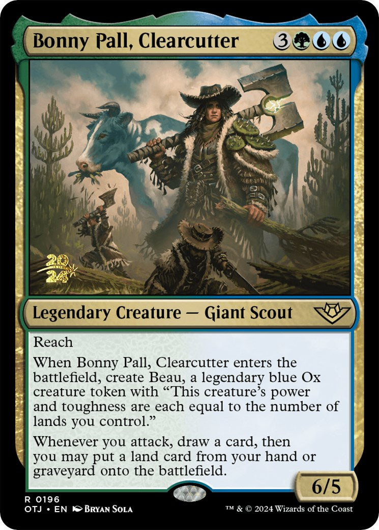 Bonny Pall, Clearcutter [Outlaws of Thunder Junction Prerelease Promos] | Grognard Games