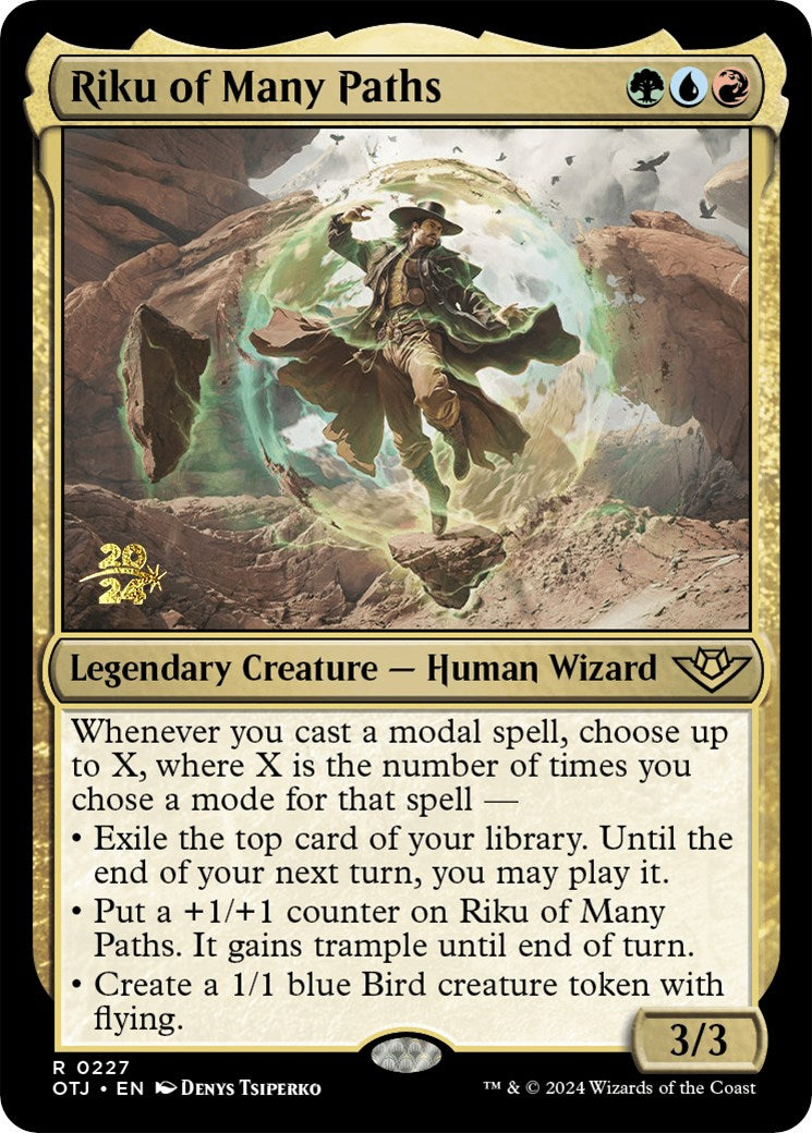 Riku of Many Paths [Outlaws of Thunder Junction Prerelease Promos] | Grognard Games
