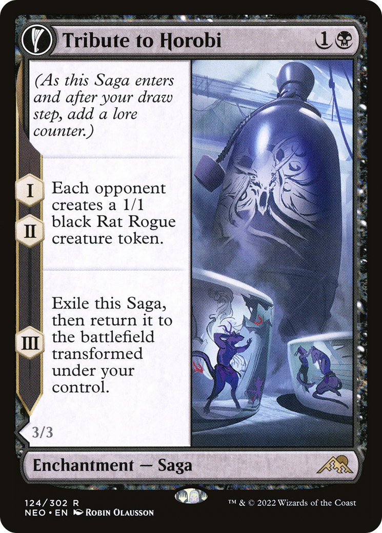 Tribute to Horobi // Echo of Death's Wail [Kamigawa: Neon Dynasty] | Grognard Games