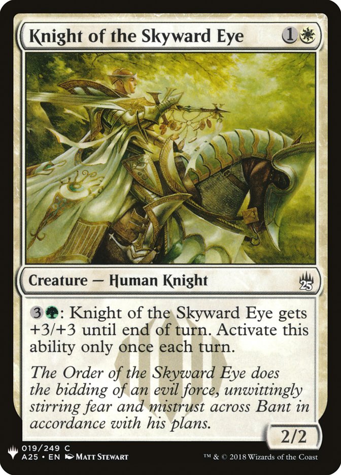 Knight of the Skyward Eye [Mystery Booster] | Grognard Games