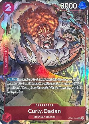Curly.Dadan (Premium Card Collection -Best Selection Vol. 1-) (OP02-005) - One Piece Promotion Cards Foil | Grognard Games