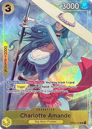 Charlotte Amande (Premium Card Collection -Best Selection Vol. 1-) (OP04-105) - One Piece Promotion Cards Foil | Grognard Games
