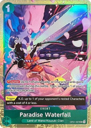 Paradise Waterfall (Premium Card Collection -Best Selection Vol. 1-) (OP01-057) - One Piece Promotion Cards Foil | Grognard Games