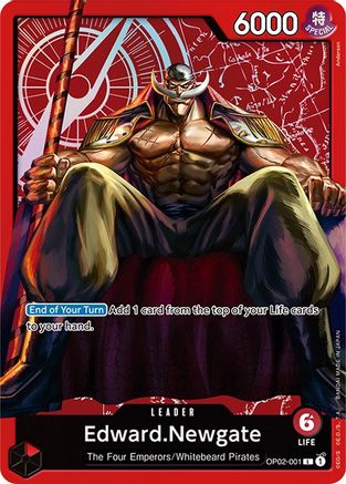 Edward.Newgate (Special Goods Set -Former Four Emperors-) (OP02-001) - One Piece Promotion Cards Foil | Grognard Games