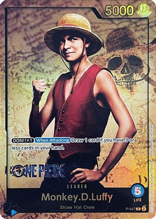 Monkey.D.Luffy (047) (Premium Card Collection -Live Action Edition-) (P-047) - One Piece Promotion Cards Foil | Grognard Games