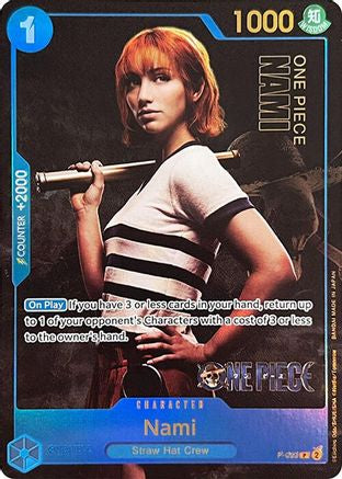 Nami (Premium Card Collection -Live Action Edition-) (P-053) - One Piece Promotion Cards Foil | Grognard Games