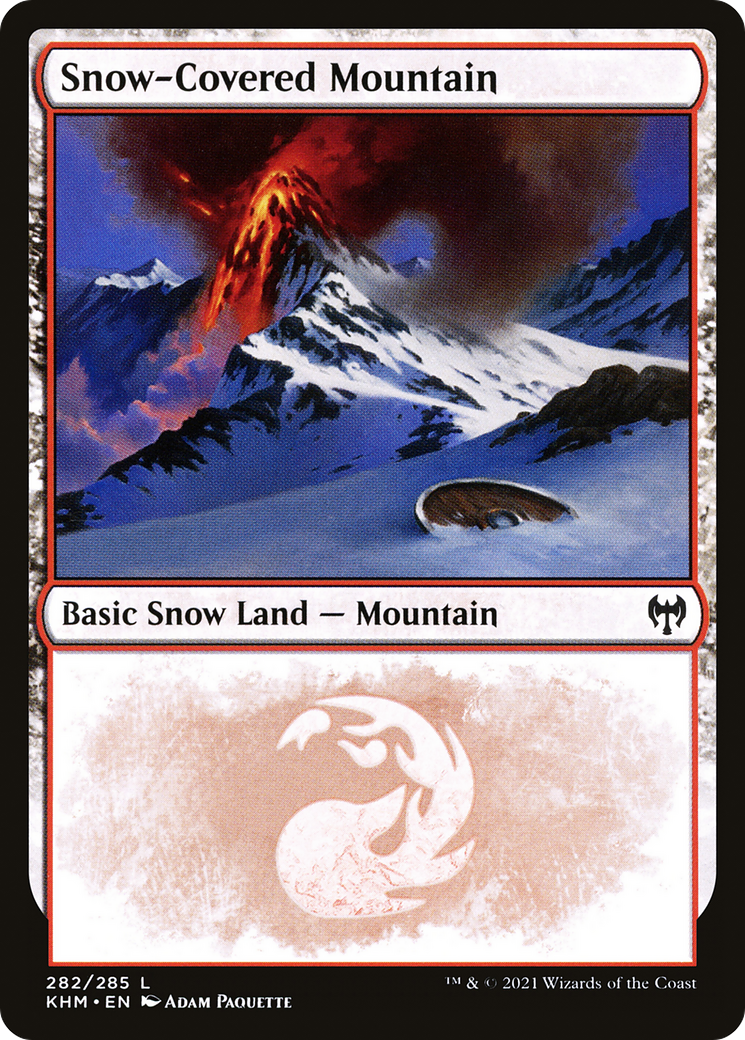 Snow-Covered Mountain (282) [Kaldheim] | Grognard Games