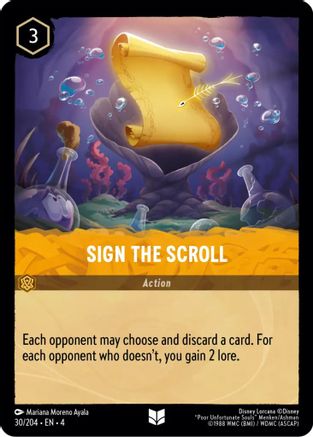 Sign the Scroll (30/204) [Ursula's Return] | Grognard Games