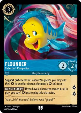 Flounder - Collector's Companion (144/204) [Ursula's Return] | Grognard Games