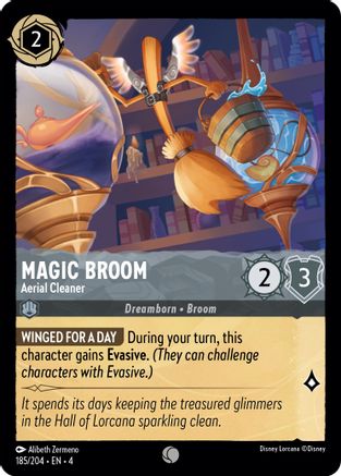 Magic Broom - Aerial Cleaner (185/204) [Ursula's Return] | Grognard Games