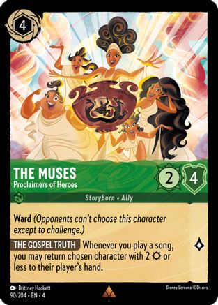 The Muses - Proclaimers of Heroes (90/204) [Ursula's Return] | Grognard Games