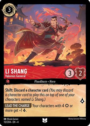 Li Shang - Valorous General (112/204) [Ursula's Return] | Grognard Games