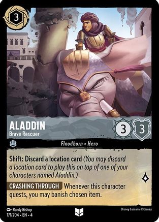 Aladdin - Brave Rescuer (171/204) [Ursula's Return] | Grognard Games
