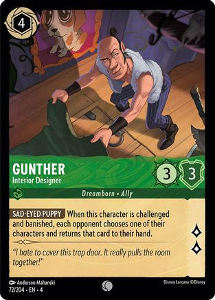 Gunther - Interior Designer (72/204) [Ursula's Return] | Grognard Games