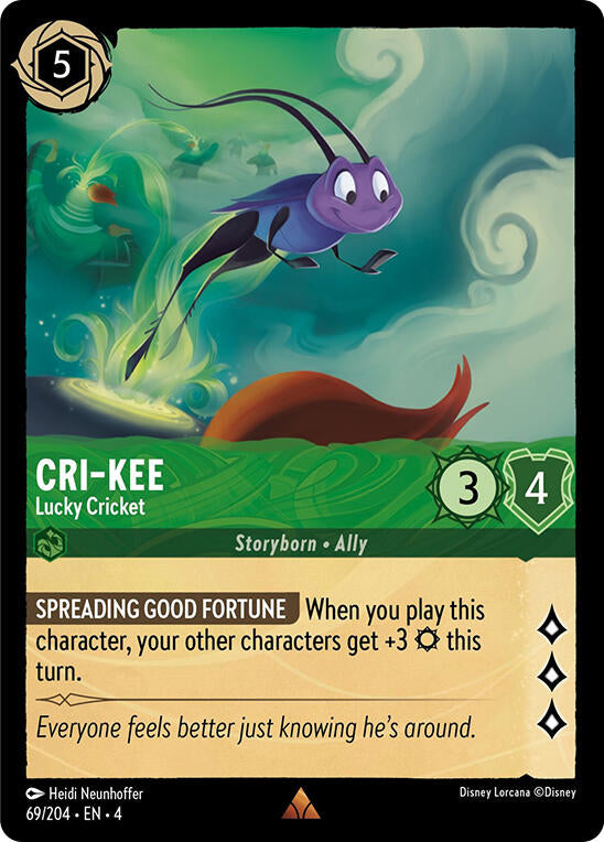 Cri-Kee - Lucky Cricket (69/204) [Ursula's Return] | Grognard Games