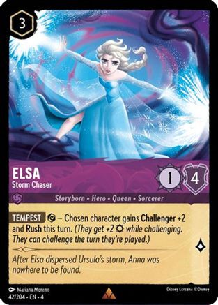 Elsa - Storm Chaser (42/204) [Ursula's Return] | Grognard Games