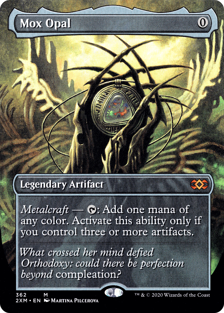Mox Opal (Toppers) [Double Masters Extended Art] | Grognard Games