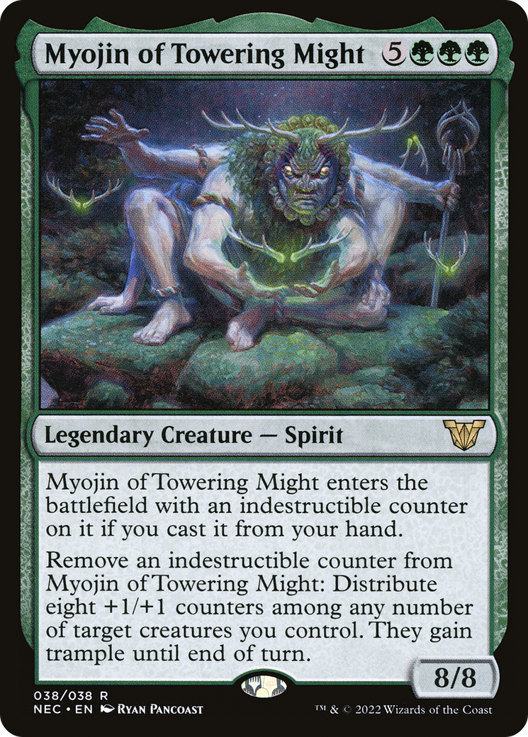 Myojin of Towering Might [Kamigawa: Neon Dynasty Commander] | Grognard Games