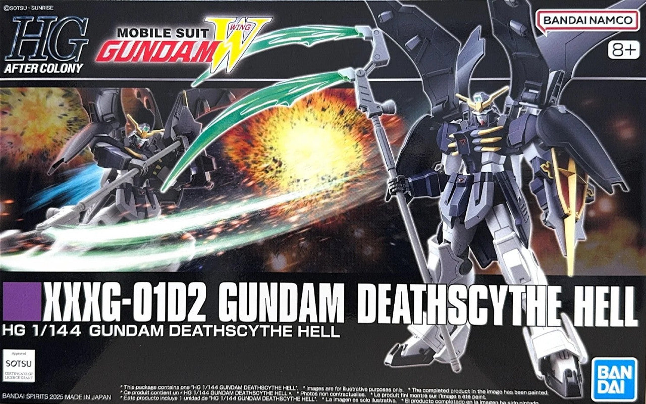 Gundam Model Kit: High Grade (HG) - 1/144 Gundam Deathscythe Hell | Grognard Games